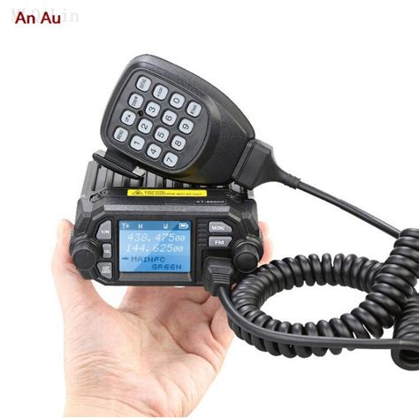 QYT KT 8900D VHF UHF Mobile Radio 2 Way Radio Quad Display Dual Band