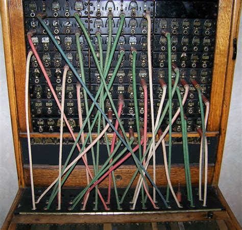 Old Telephone Switchboard A Photo On Flickriver