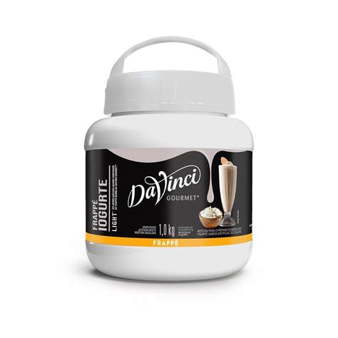 Frappé Da Vinci Sabor Iogurte Light 1Kg no Shoptime