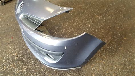 Renault Clio Mk Front Bumper Blue Grey Purple Tej