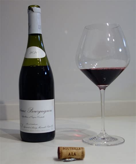 Coteaux Bourguignons Rouge 2021 Maison Leroy 2022年12月11日 ワインいろいろ唎酒ティスティング