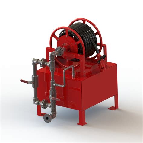 Foam Water Hose Reel Station Firetech India