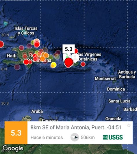 Un Terremoto De Magnitud 5 Se Siente En Buena Parte De Puerto Rico