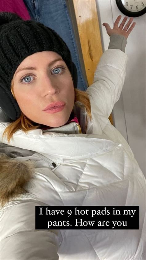 Brittany Snow Instagram February 2022 9 Hot Pads In Pants Brittany Snow Instagram Hot Pads Hot