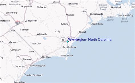 Map Of Wilmington North Carolina Maping Resources