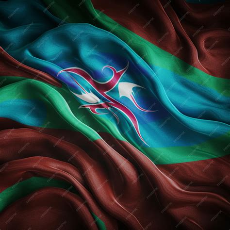 Premium Ai Image Flag Of Azerbaijan High Quality 4k Ult