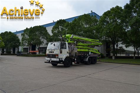 6x4 38x 5rz Used Zoomlion Concrete Pump Ashok Leyland 2518 In India