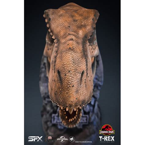 Jurassic Park T Rex Bust Entertainment Earth