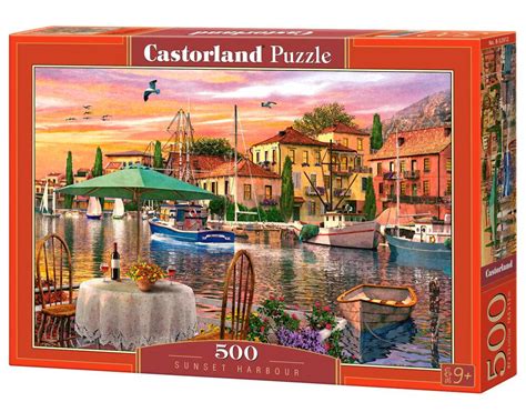 Sunset Harbour Puzzle Teile Castorland B