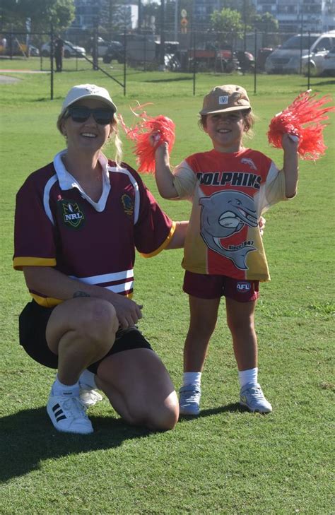 Photos From The Dolphins Vs Gold Coast Titans Nrl Trial Match On The