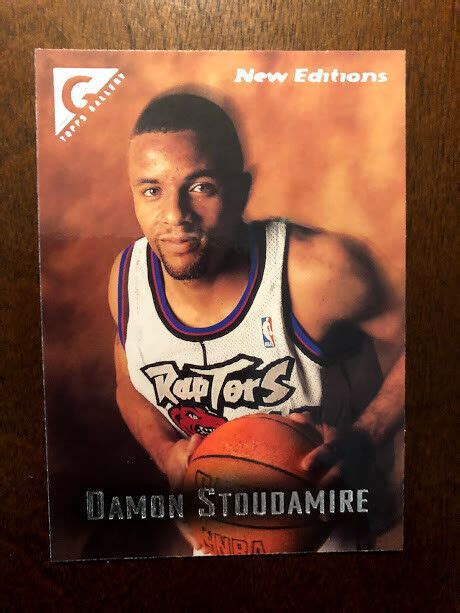 Topps Gallery Damon Stoudamire Rc Basketball Rookie Card