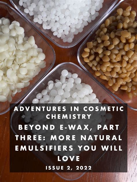 Beyond Emulsifying Wax Part Three More Natural Emulsifiers You Will