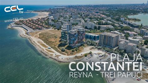 Plaja Constantei 2023 Reyna Trei Papuci Drona CEL Ro YouTube