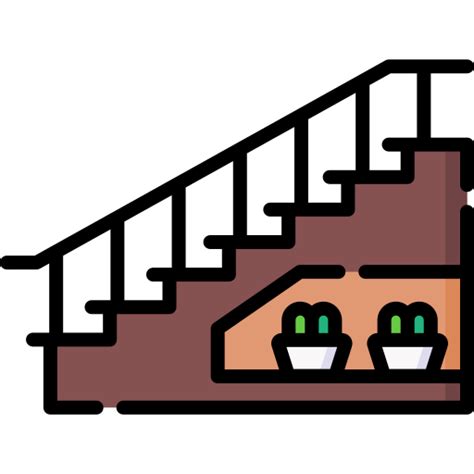 Stairs Special Lineal Color Icon