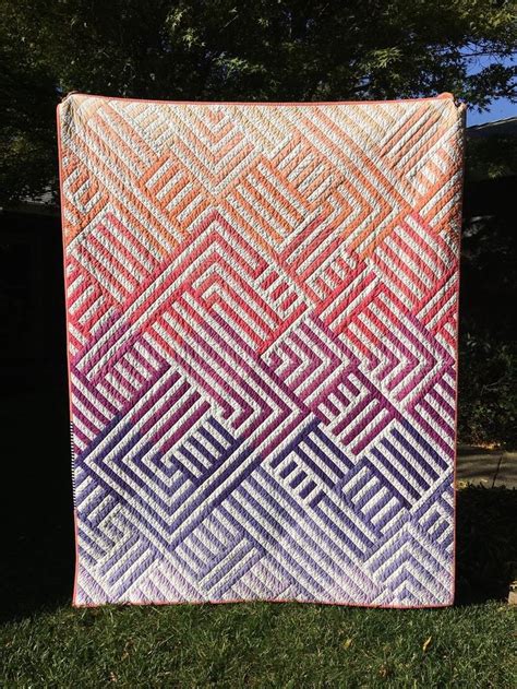 Interwoven Quilt Pattern | Courtepointes, Patchworks, Idées de patchwork