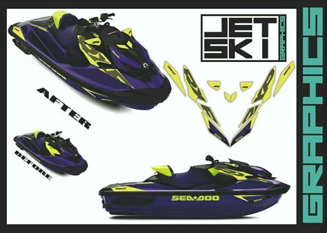 Seadoo Rxp Rxpx 300 2021 Graphics Kit Decals Stickers Set Vinyl Wrap