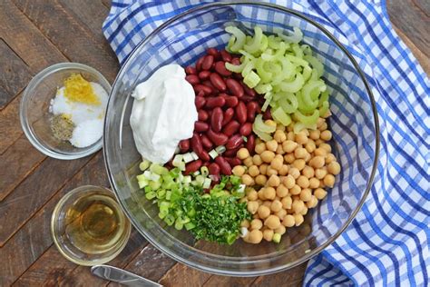 BEST Red Bean Salad Recipe - Easy Side Dish Recipe