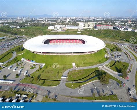 Aerial View of the Chivas Stadium Editorial Stock Image - Image of ...