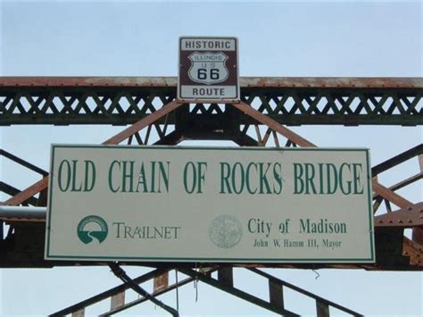 Old Chain of Rocks Bridge - Truss Bridges on Waymarking.com