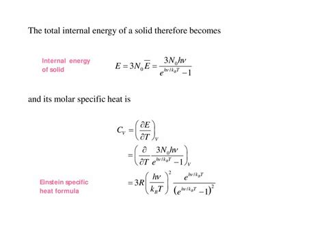 Specific Heats Of Solids- Physics - PowerPoint Slides - LearnPick India