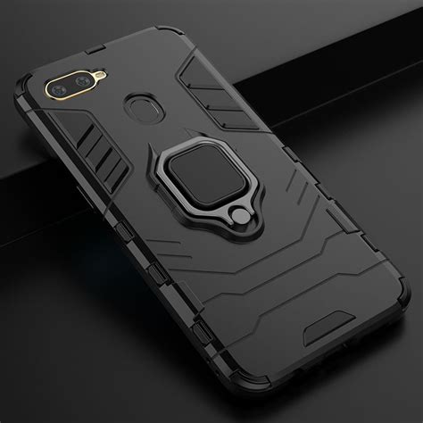 Oppo A5s Case Silicone Hard Plastic Armor Back Phone Cover Oppo A5s Oppoa5s Casing Shockproof