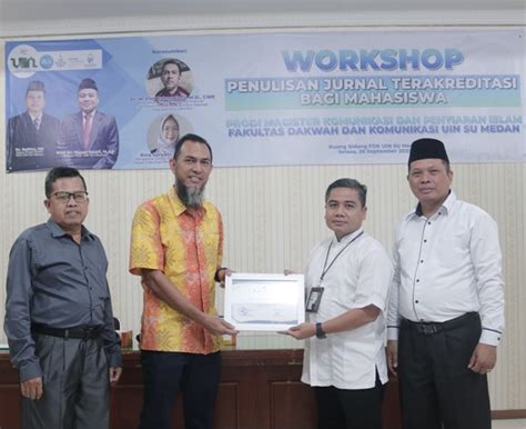 Sukses Menulis Jurnal Prodi Magister KPI Gelar Workshop Penulisan