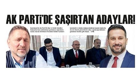 AK Parti de şaşırtan adaylar SİYASET gazeteanadolu