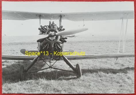 Foto Doppeldecker Flugzeug Der Luftwaffe Wk Schulflugzeug