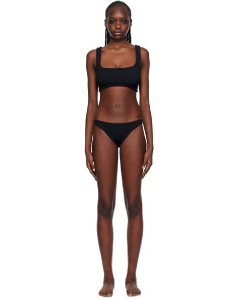 Hunza G Xandra Bikini In Black Lyst