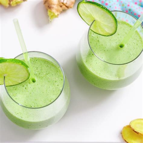 Cucumber Ginger Smoothie Recipe — Eatwell101