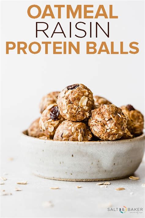 Cinnamon Raisin Protein Balls Artofit