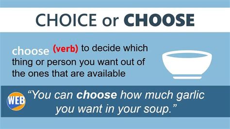 whats  difference  choice  choose