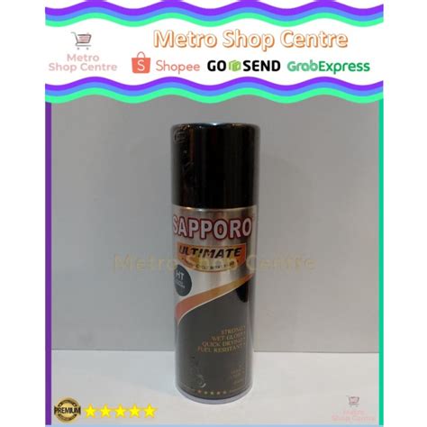 Jual Sapporo Ultimate Cat Semprot Pylox Hi Temp Tahan Panas Black