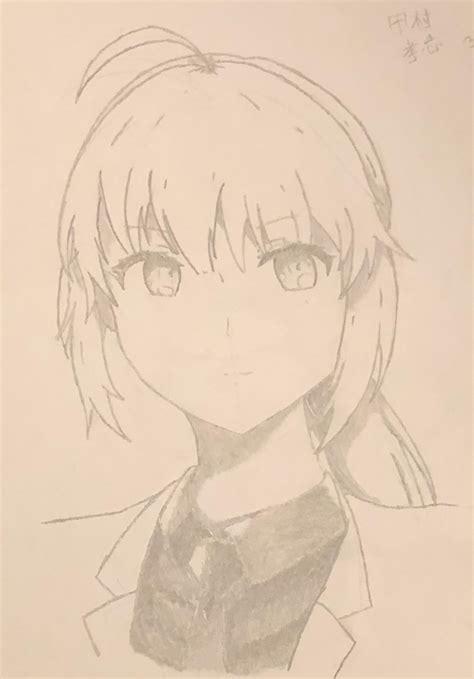 [OC] My Saber drawing! (Fate/Zero) : r/anime