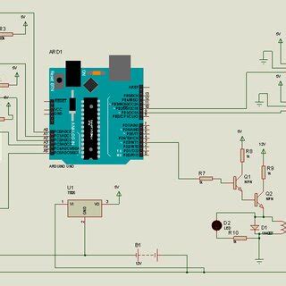 Simulation in Proteus software | Download Scientific Diagram