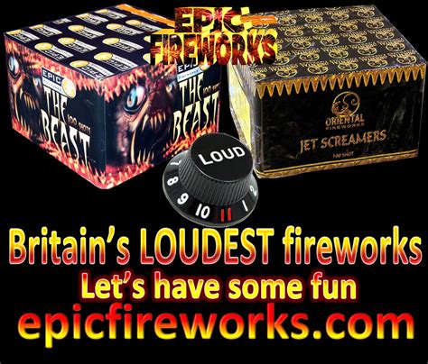 What is the Loudest Firework in Britain? — Epic Fireworks