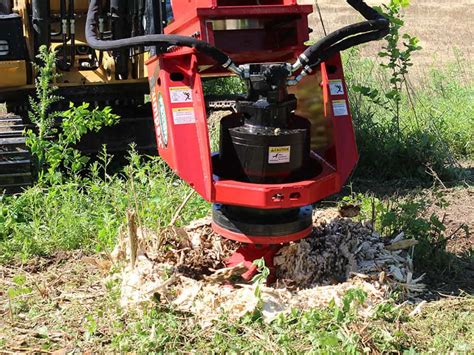 Stumpex Auger Stump Grinder Attachment | Fecon | CarletonEquipment.com ...