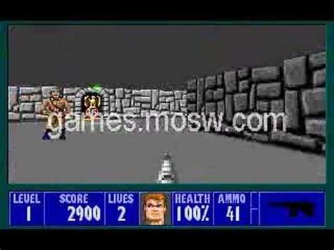 Wolfenstein 3D PC game - YouTube