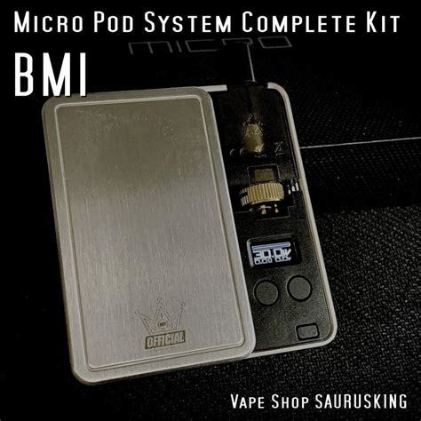 Bmi Micro Pod System Complete Kit Aio Vape