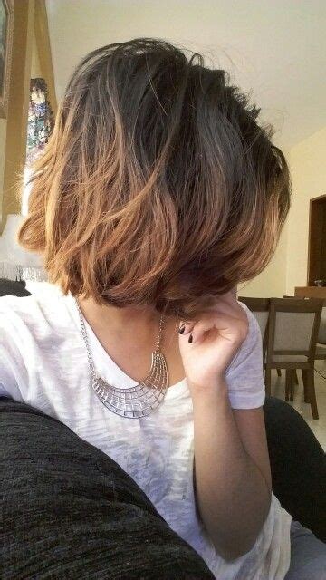 Shortbob Bobcut Bob Ombre Brunette Hair