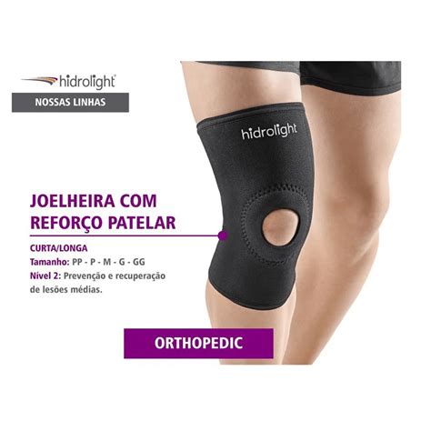 Para Que Serve A Joelheira - Joelheira Com Reforço Patelar Longa Tamanho M Hidrolight - Farma 22