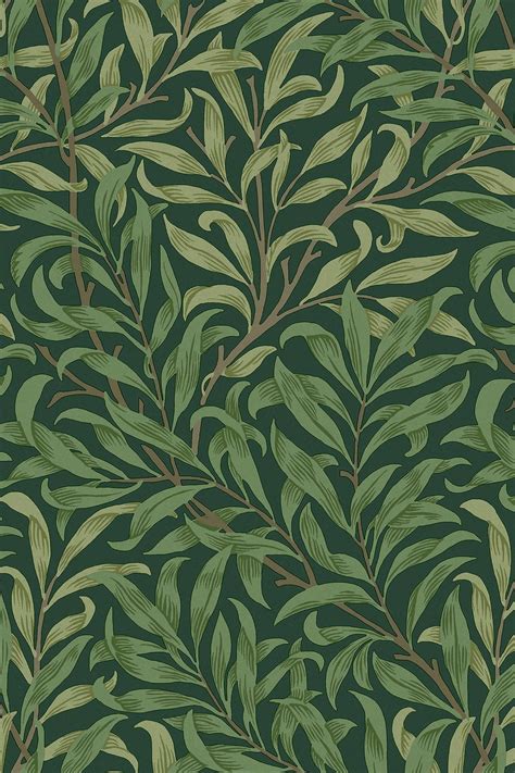 william morris willow wallpaper 5