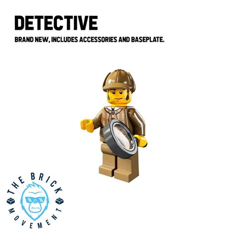 Lego® Collectible Minifigure Series 5 Detective Minifigure Shopee