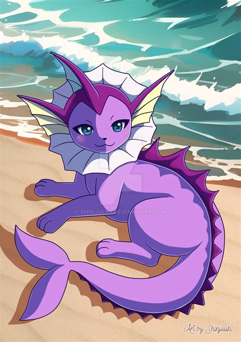 Shiny Vaporeon by Shinjuuki on DeviantArt