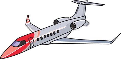 Aircraft Clipart - private-jet-clipart - Classroom Clipart