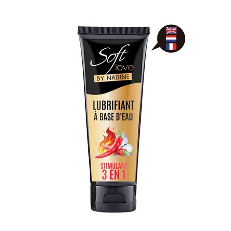 Lubrifiant à base d eau triple effet 100ml Soft Love