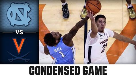 North Carolina Vs Virginia Condensed Game Acc Mens