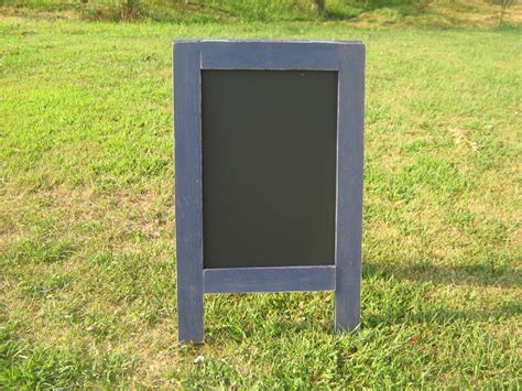 Chalkboard Easel Outdoor Sign Sandwich Board Sign Etsy