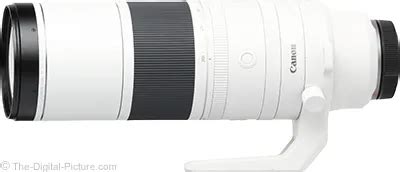 Canon RF 200 800mm F6 3 9 IS USM Lens Specifications And Measurements