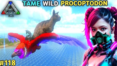 Tame Hatch A Wild Procoptodon Ark Mobile Brutal Gameplay